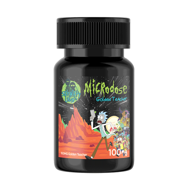 100MG Microdose Golden Teacher – Schwifty Labs (20) - Shrooms World 100MG Microdose Golden Teacher – Schwifty Labs (20) - Shrooms World