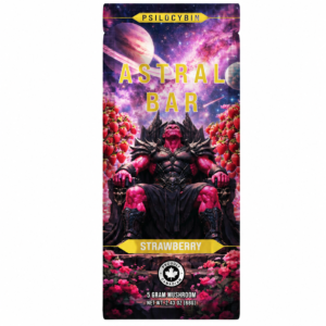Astral Bars - Strawberry - Psilocybin Chocolate 5 G
