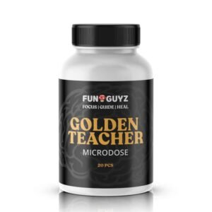 Golden Teacher - Mushrooms Microdosing Capsules - 20 pcs