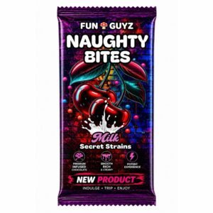 Naughty Bites - Shrooms Chocolate For Sex - 5G