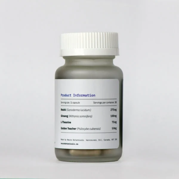 Neuro Botanicals Calm 30 Capsules/100mg - Shrooms World Neuro Botanicals Calm 30 Capsules/100mg - Shrooms World