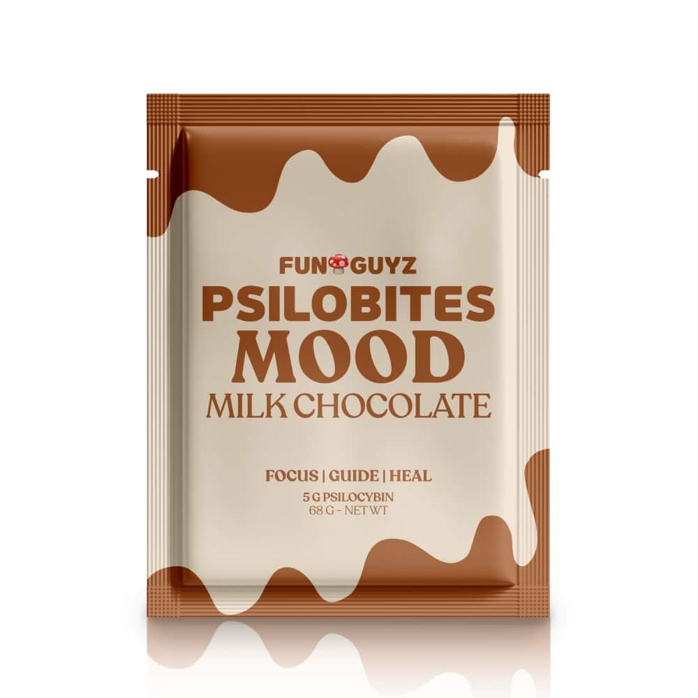 Psilobites Mood 5 G - Psilocybin Chocolate Bar Psilobites Mood 5 G - Psilocybin Chocolate Bar