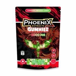 THC Candy - Gummies- 2000 MG - Phoenix Extract - FunGuyz Magic Mushrooms