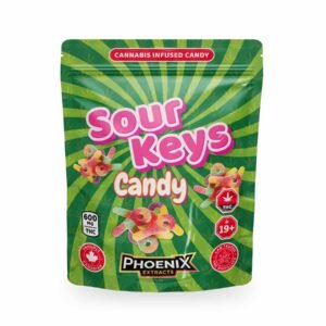 THC Candy - Sour Keys - 600 MG - Phoenix Extract
