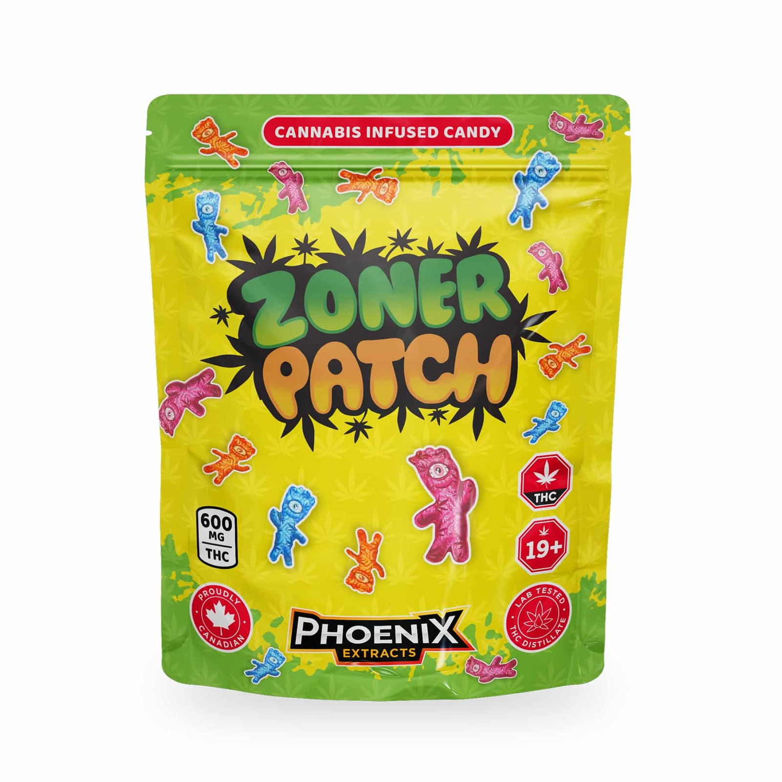 THC Candy - Zoner Patch - 600 MG - Phoenix Extract THC Candy - Zoner Patch - 600 MG - Phoenix Extract