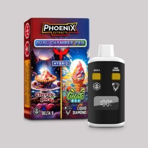 THC Disposable Vape Pen - HYBRID - Dual Chamber - 2 G