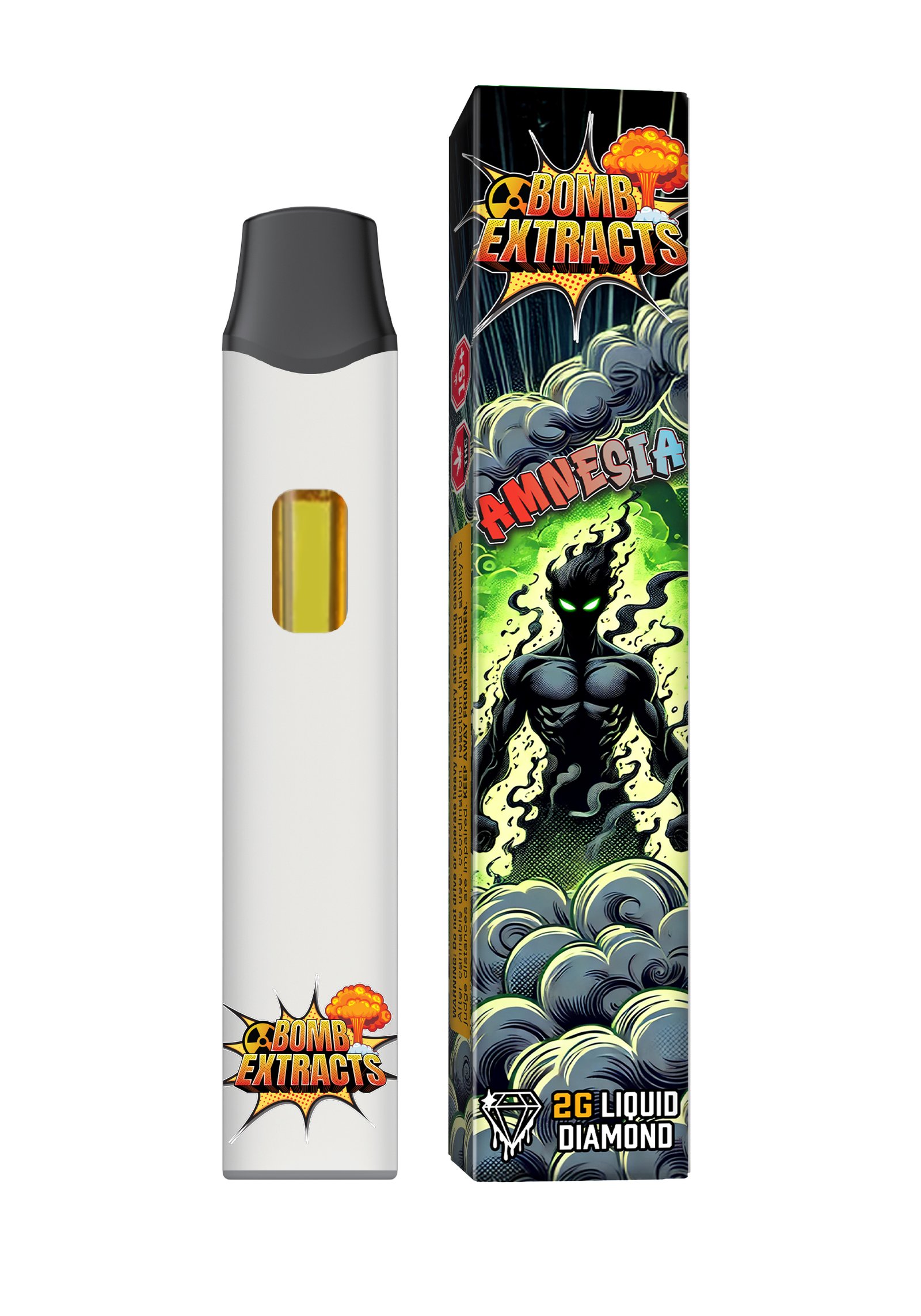 THC Disposable Vape Pen – Sativa - BombExtract - 2 G THC Disposable Vape Pen – Sativa - BombExtract - 2 G